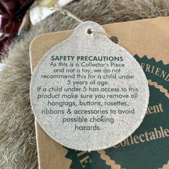 NWT Boyds Bears Teddy Bear Mr. Smythe Retired '97 Stuffed Animal Plush #58691-05 - Picture 9 of 10